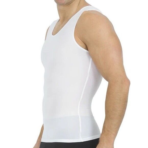Insta Slim Power Mesh Compression Muscle Tank Top Shirt  Size: Medium - Picture 2 of 9